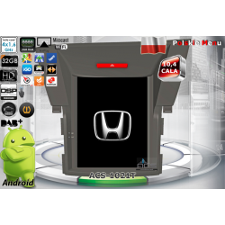 Radio dedykowane Honda Cr-v 2012r. up TESLA STYLE Android 7.1 CPU 4x1.6GHz Ram 2GHz Dysk 32GB GPS Ekran HD MultiTouch OBD2 DVR DVBT BT Kam